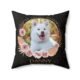 Custom dog memorial pillow with dog photo