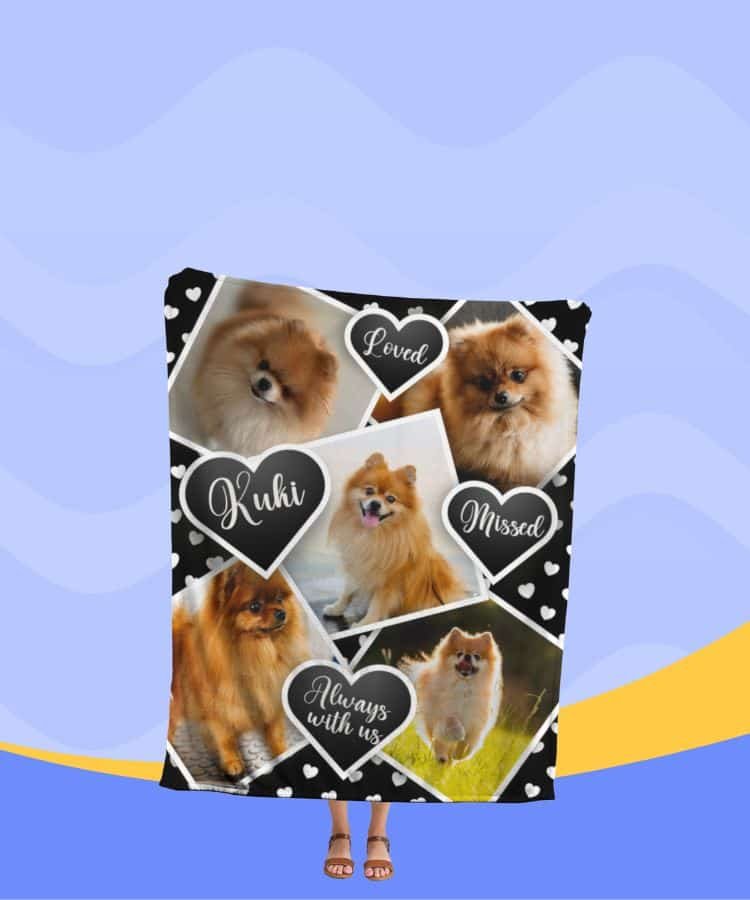dog memorial blanket collection banner