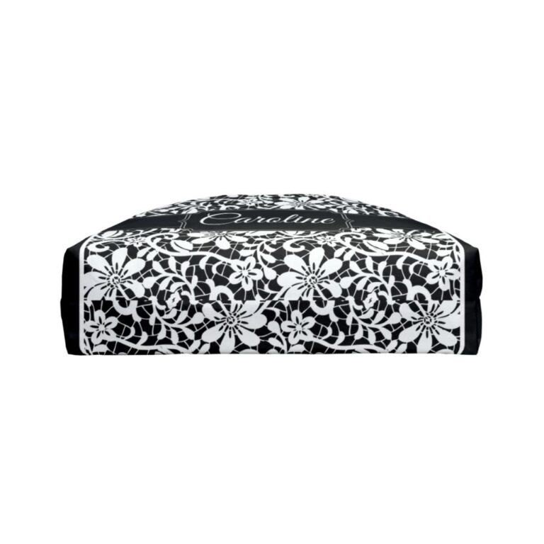 Bottom of the custom tote bag