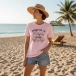 Promoted to Mama Est. [Custom Year] Personalized New Mom T-Shirt – First Time Mom Gift - Image 6